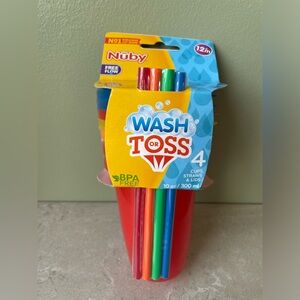 Nuby Take & Toss Straw Cups